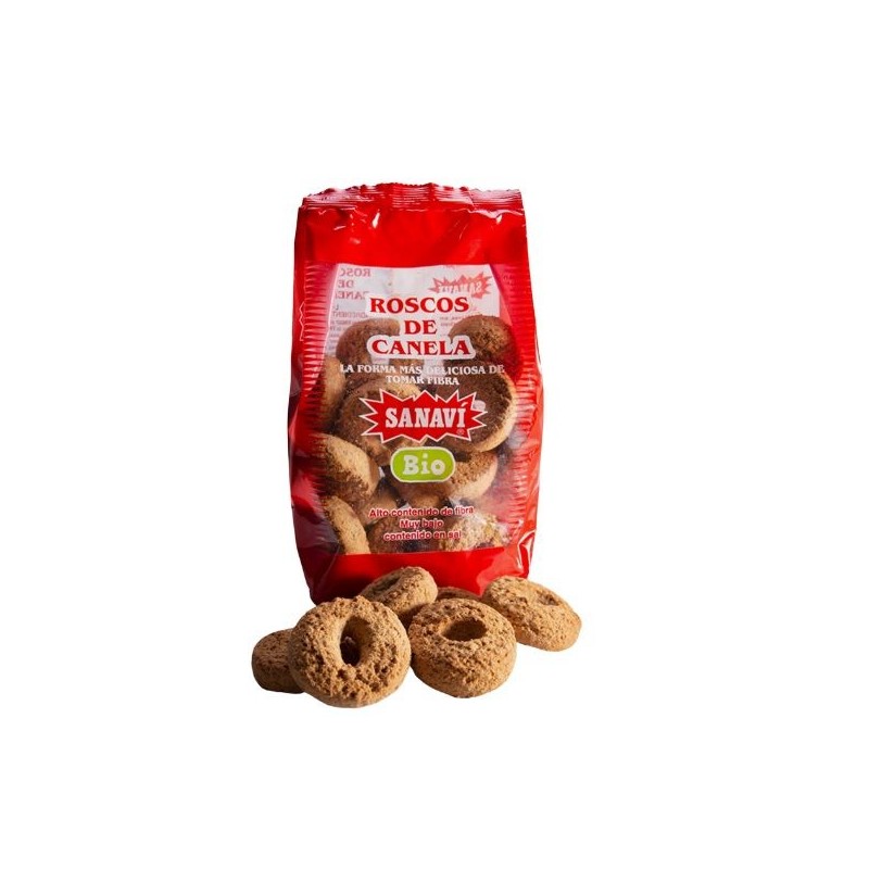 SANAVI BIO ROSCOS DE CANELA 400Gr