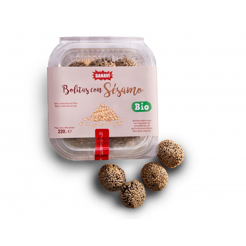 Bolas de gergelim Sanaví Bio