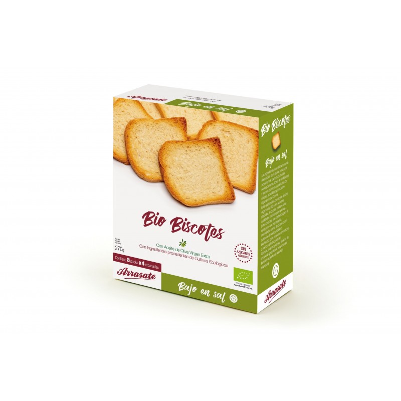Arrasate Bio Low Salt Biscuit 12 pcs