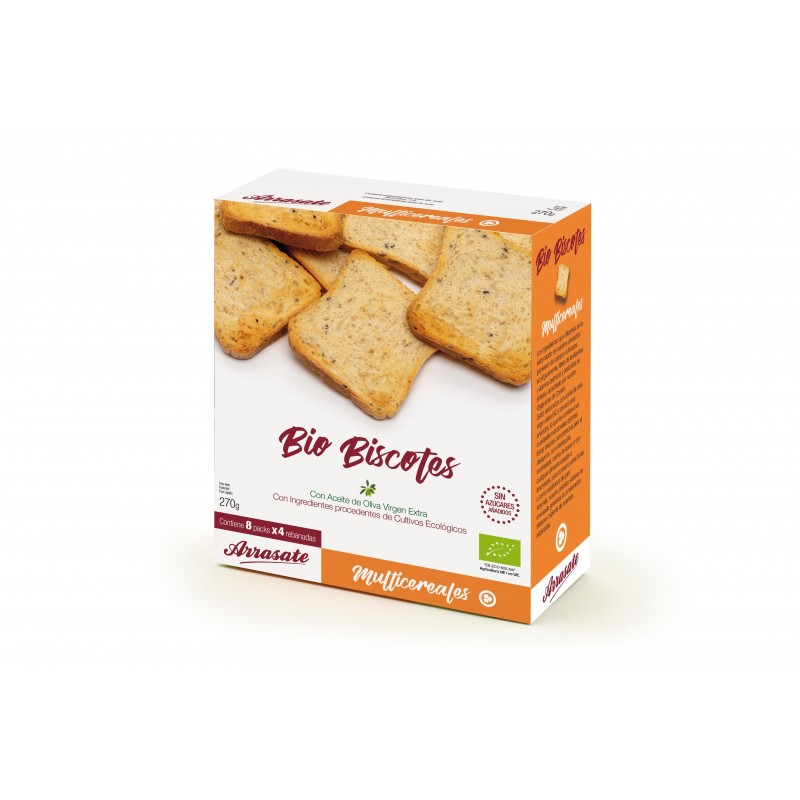 ARRASATE BIO BISCOTE MULTICEREAL 270 grms