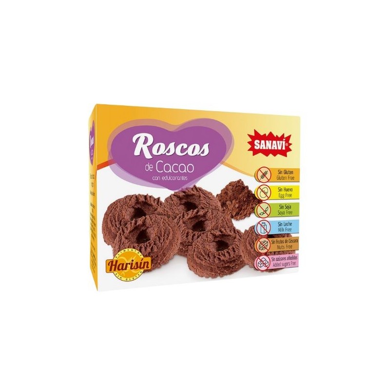 Harisin Cacao Sans Sucre Roscos 150 gr Sans Gluten