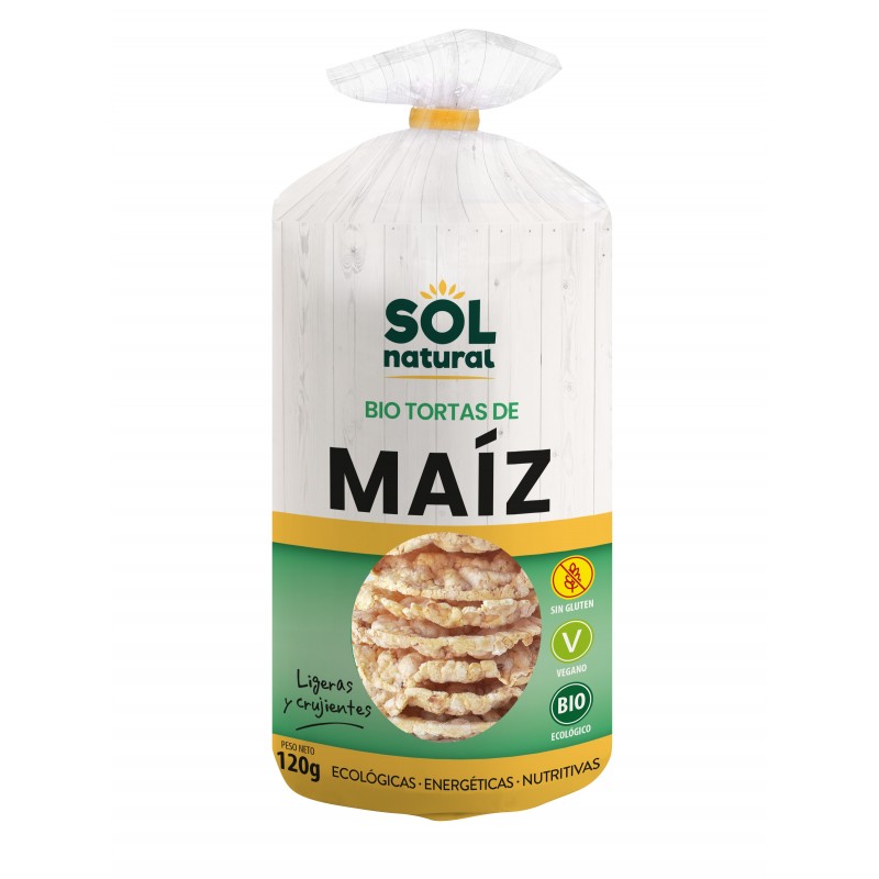 Sol Natural Glutenfreie Maiskuchen 100g