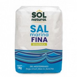 Sol Natural Sal Fina Ecológica del Ebro 1Kg