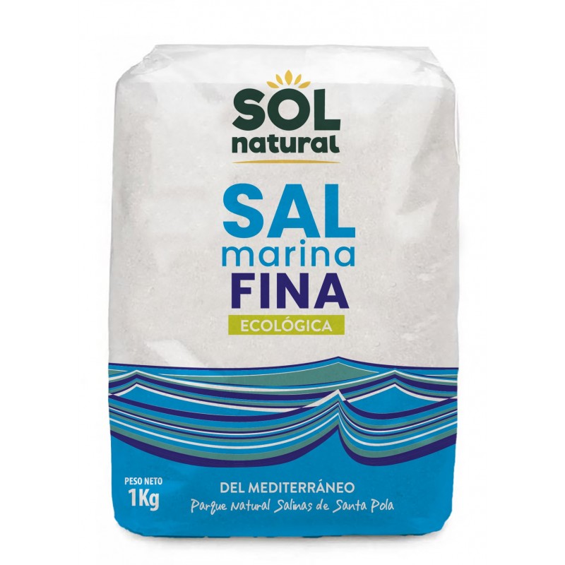 Sol Natural Bio Feinsalz des Ebro 1Kg