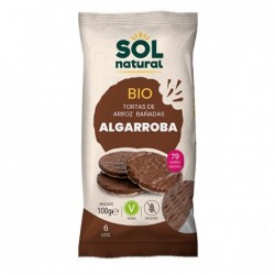 Sol Natural Reis- und Johannisbrotkuchen 6 Einheiten