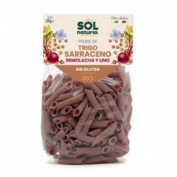 Sol Natural Penne de sarrasin à la betterave 250g