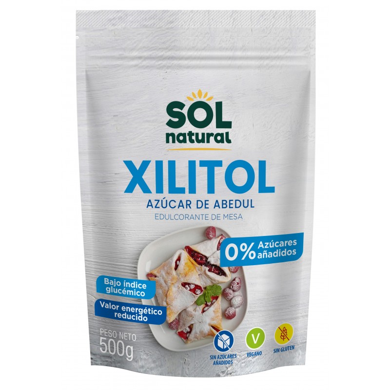 Sol Natural Xylitol Birch Sugar 500g