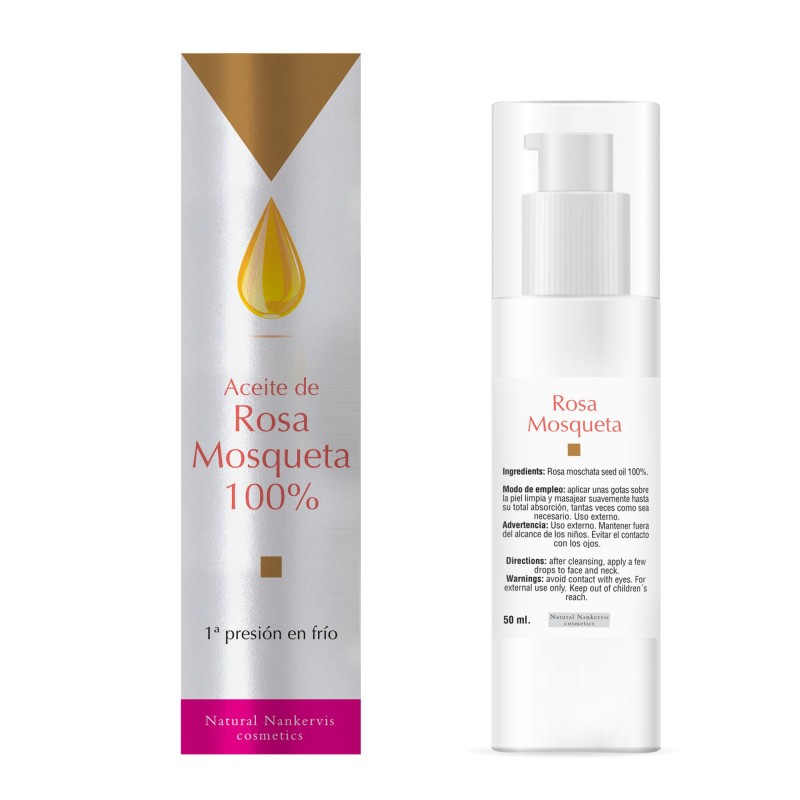 Óleo de Rosa Mosqueta Puro 100% Sotya 50 ml (sem essência)
