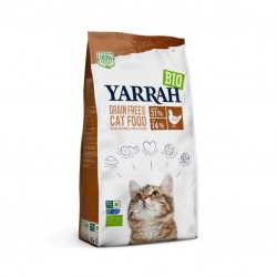 Yarrah Aliment Poulet Bio Sans Céréales pour Chats Bio 800g