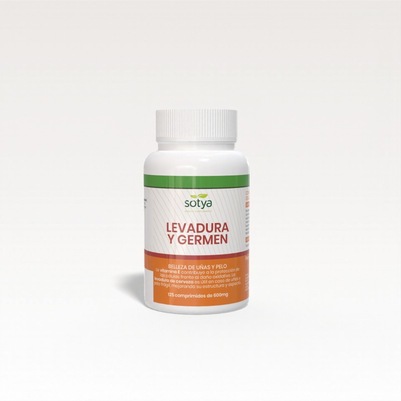 Sotya Levure de bière et germe 125 comprimés