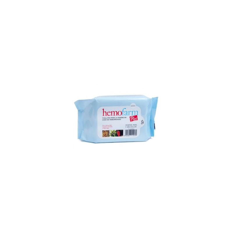Hemofarm Plus Lingettes 40 pcs