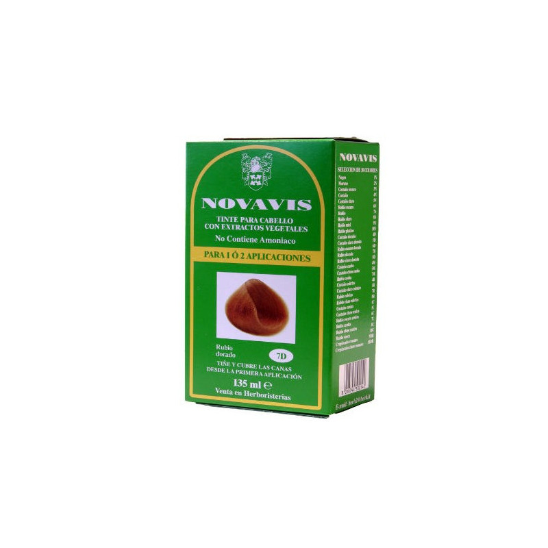 Novavis Tintura per capelli biondo dorato 7D 135ml