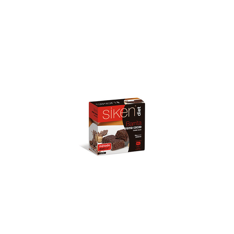 Siken Diet Barrita Crema Cacao 5 uds