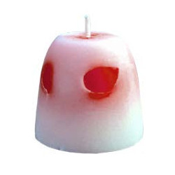 vela emocional vermelha Naturalmente