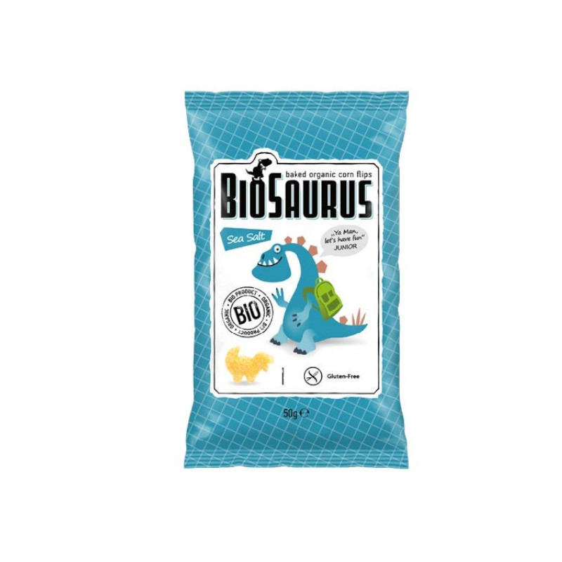 Biosaurus Snack com Sal do Mar 50 gr