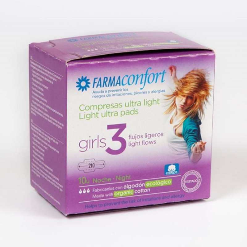 Farmaconfort Girls Night Pad 10 unità
