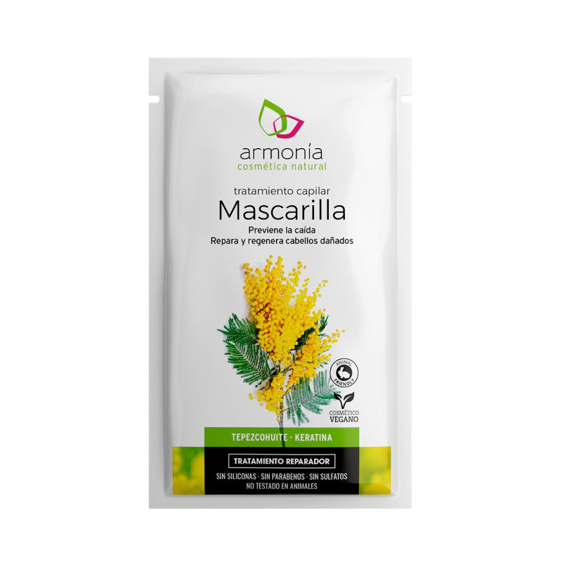 Armonía Mascarilla Capilar Tepezcohuite Monodosis (24 Uds)