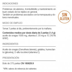 Lajusticia Evening Primrose & Vitamin E Oil 275 Softgels