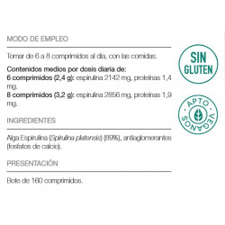 Lajusticia Spirulina 160 Comprimidos